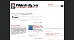 Desktop Screenshot of patrickpretty.com